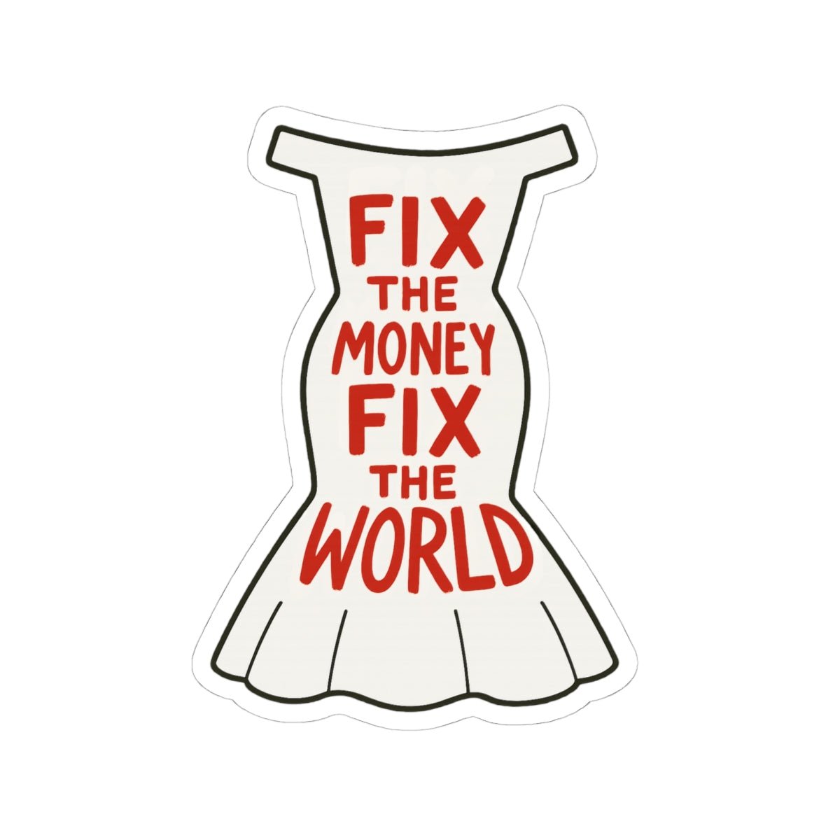 Fix The Money / Stickers - The Orange Habit - The Orange Habit