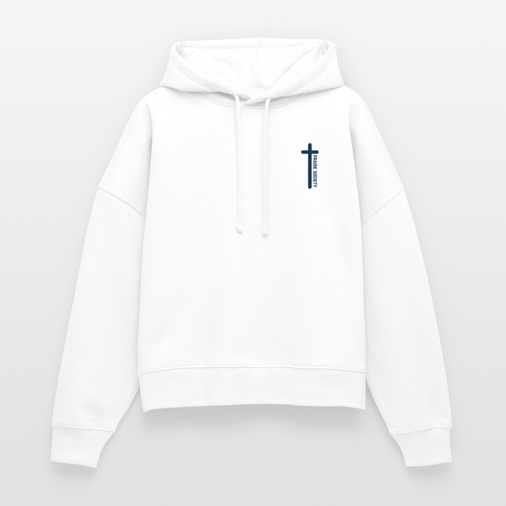 In God We Trust Women's Organic Hoodie - white