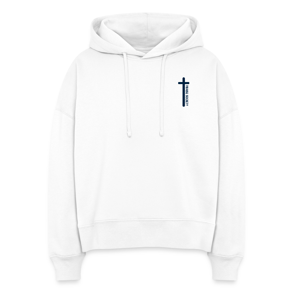 In God We Trust Women's Organic Hoodie - white