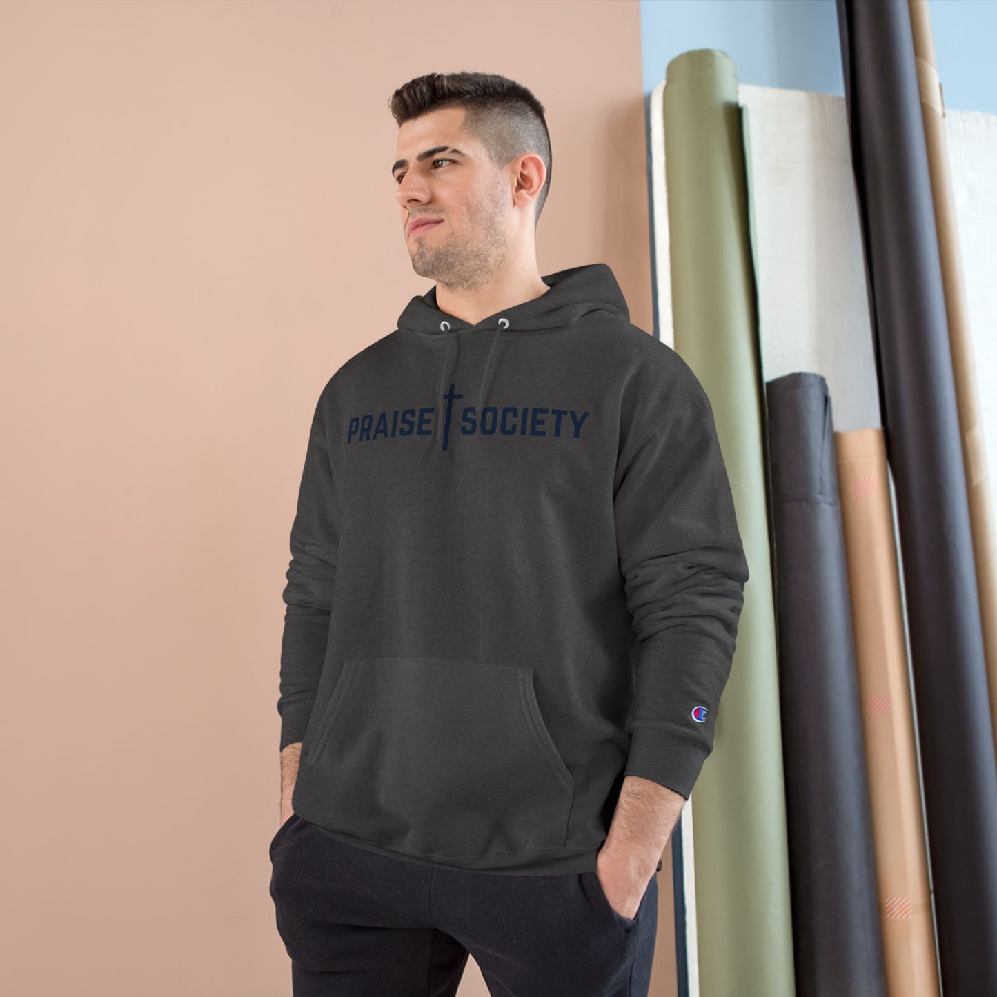 Walks On Water Unisex Champion Hoodie