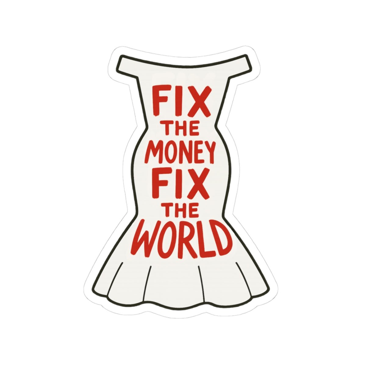 Fix The Money / Stickers - The Orange Habit - The Orange Habit