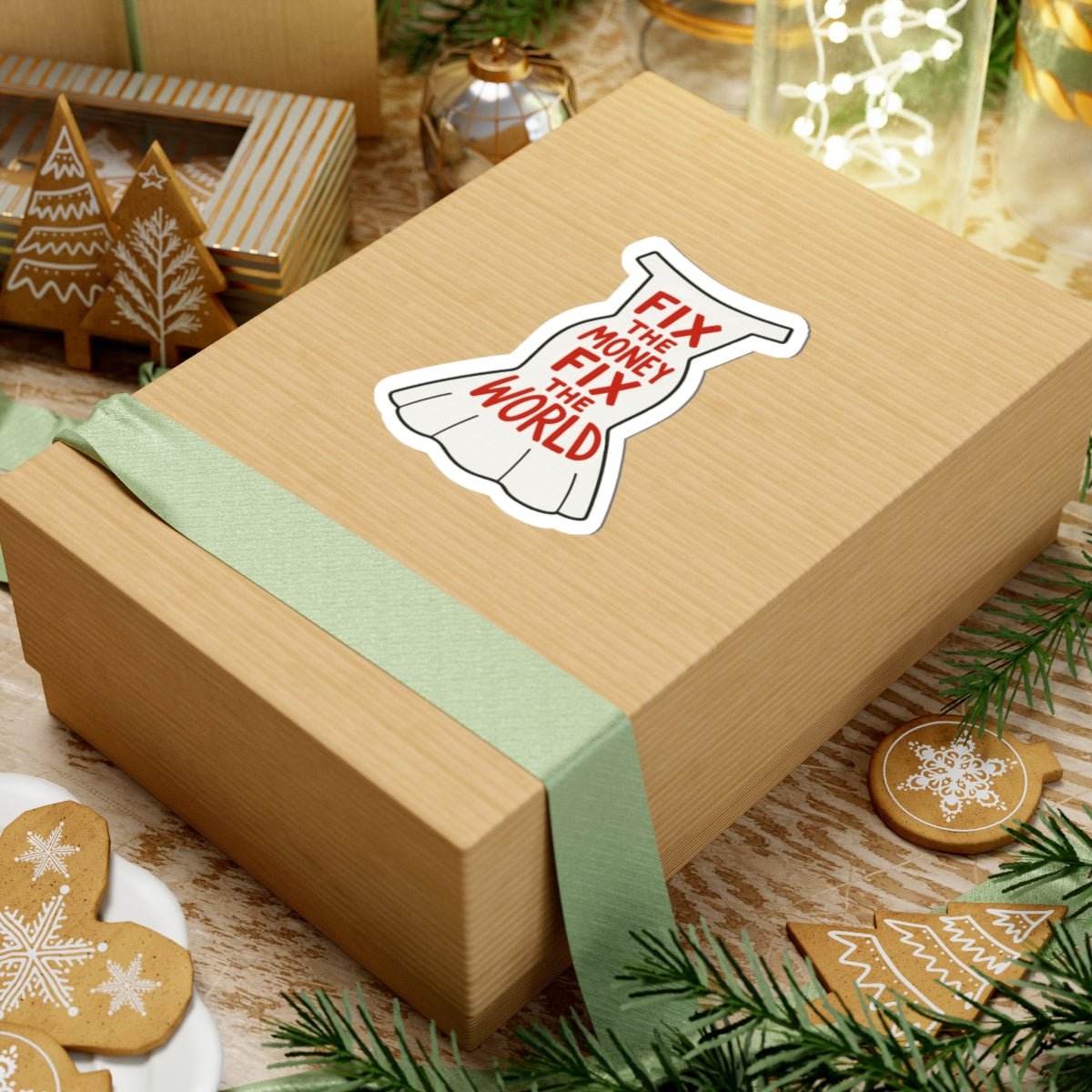 Fix The Money / Stickers - The Orange Habit - The Orange Habit