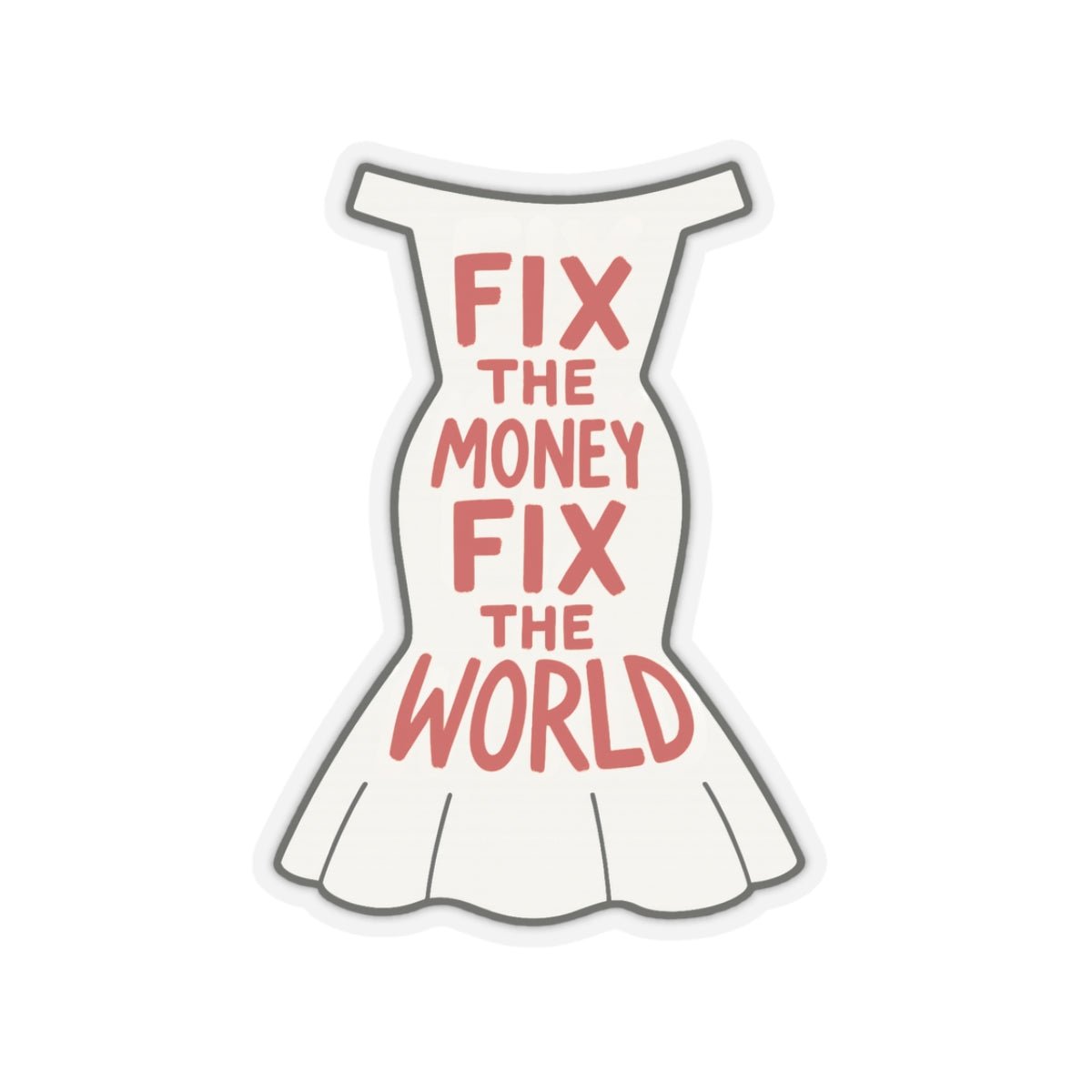 Fix The Money / Stickers - The Orange Habit - The Orange Habit