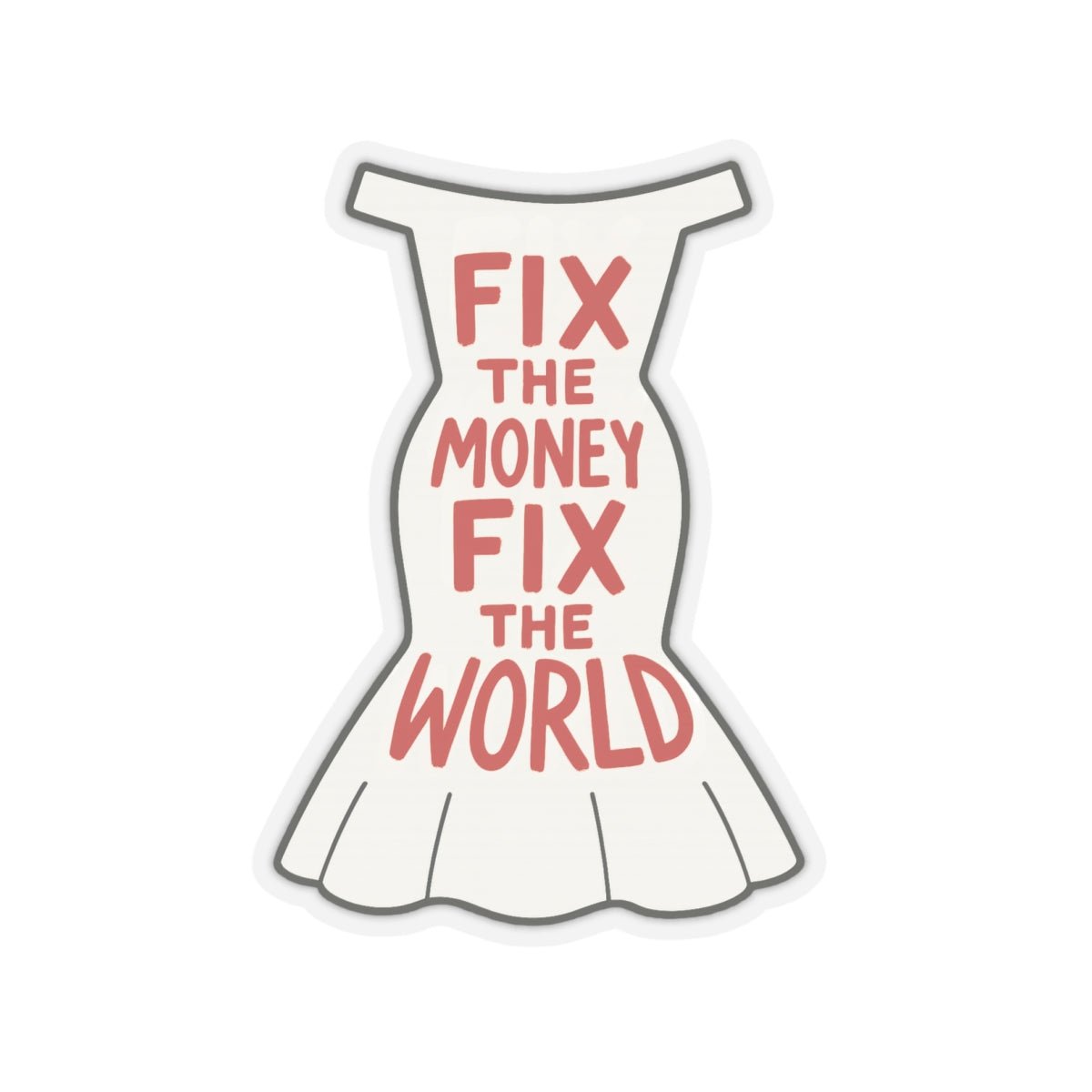 Fix The Money / Stickers - The Orange Habit - The Orange Habit