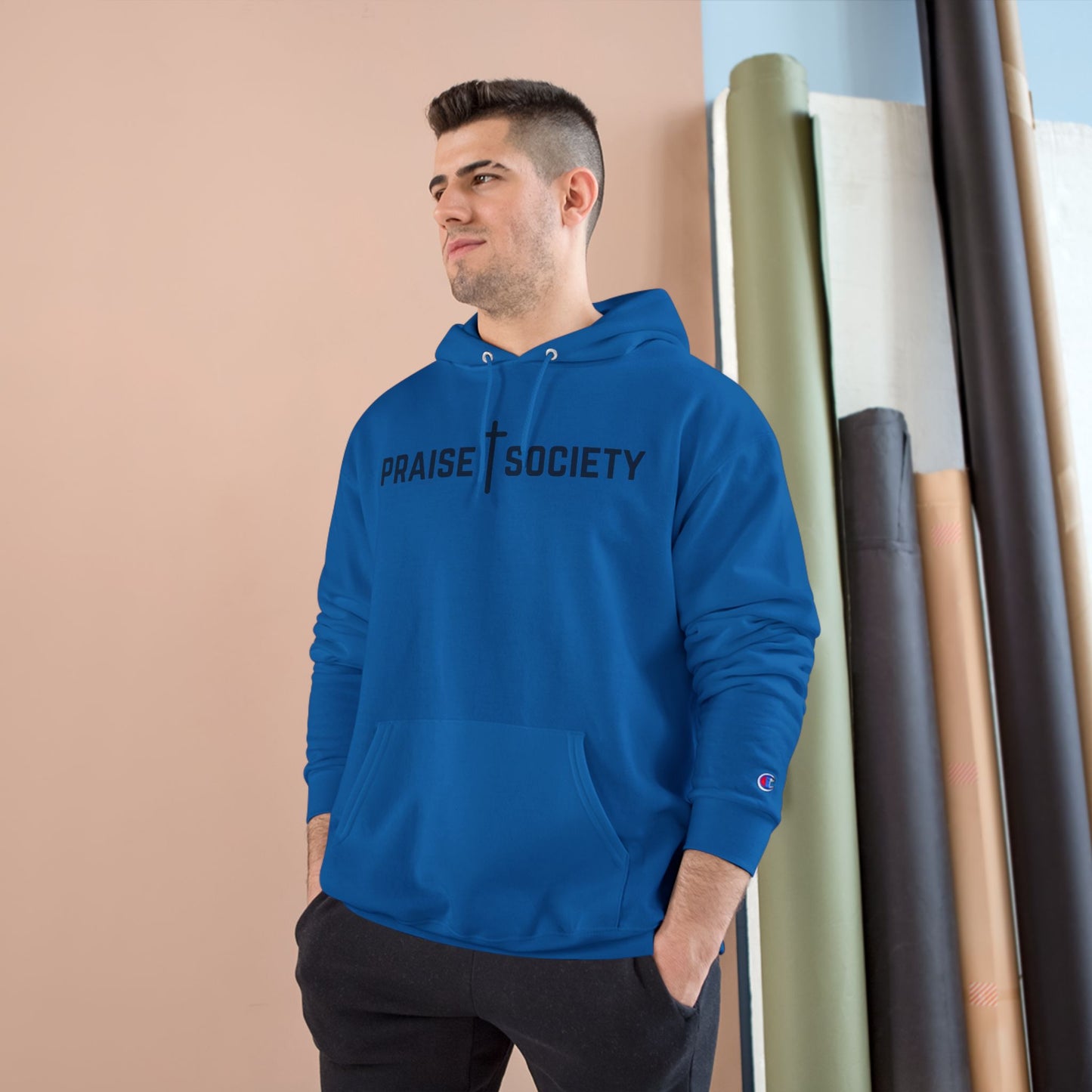 Walks On Water Unisex Champion Hoodie