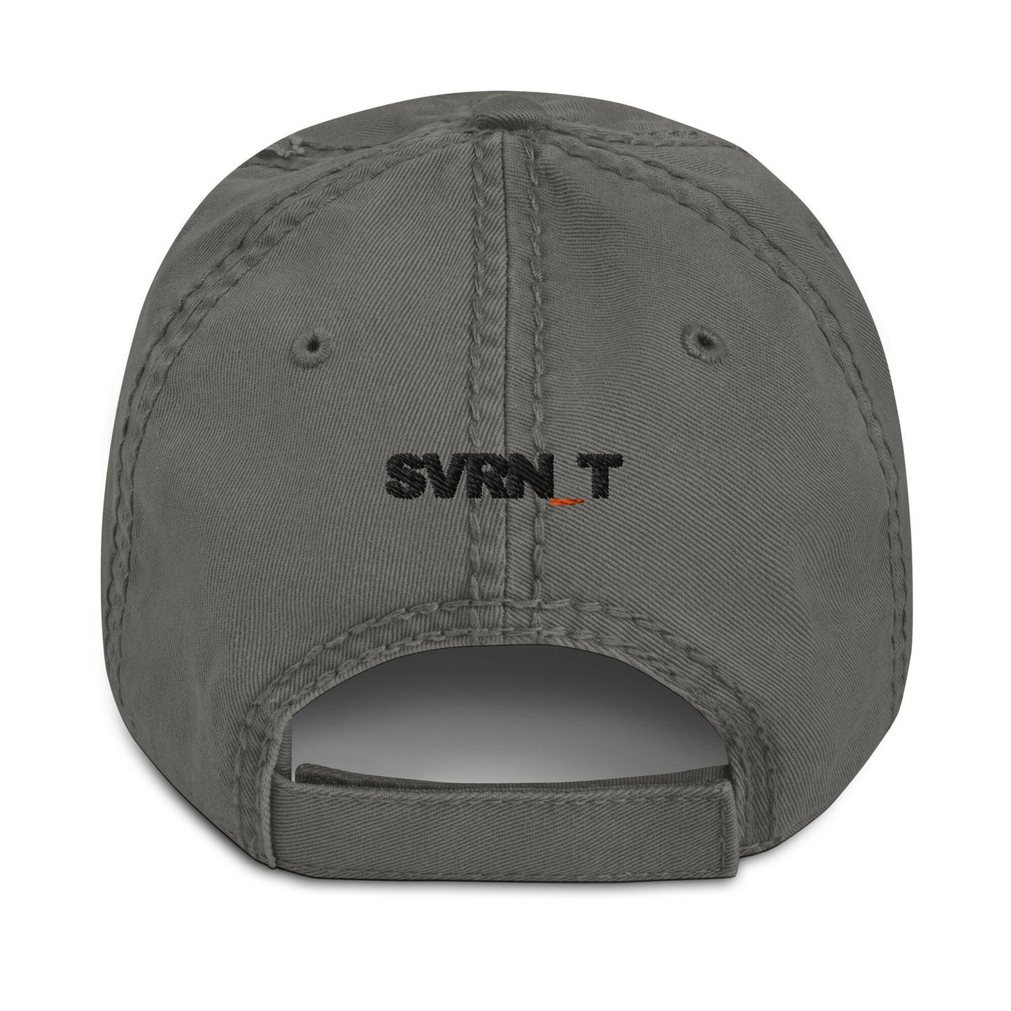 HONEY BADGER / Distressed Bitcoin Dad Hat - SVRN_T Hats - The Orange Habit