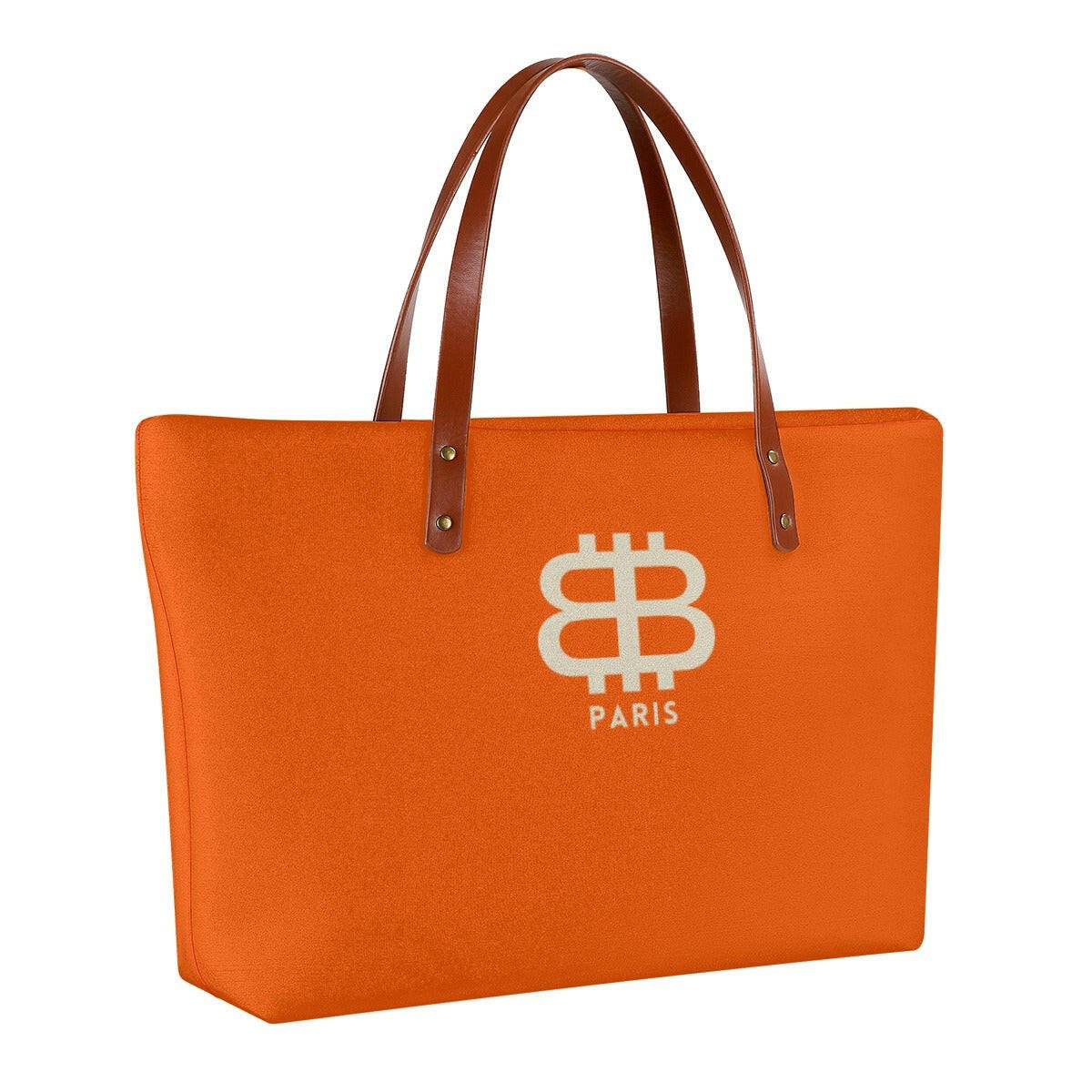 Bitcoin Paris Scuba Tote Bag | The Orange Habit – SVRN Society