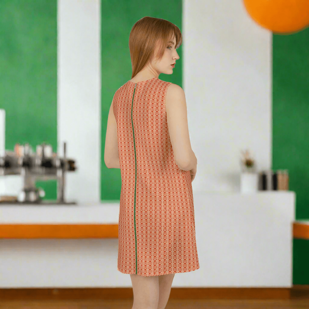 BITCOIN PARIS / A-line Sleeveless Dress - Nikki Nakamoto - The Orange Habit