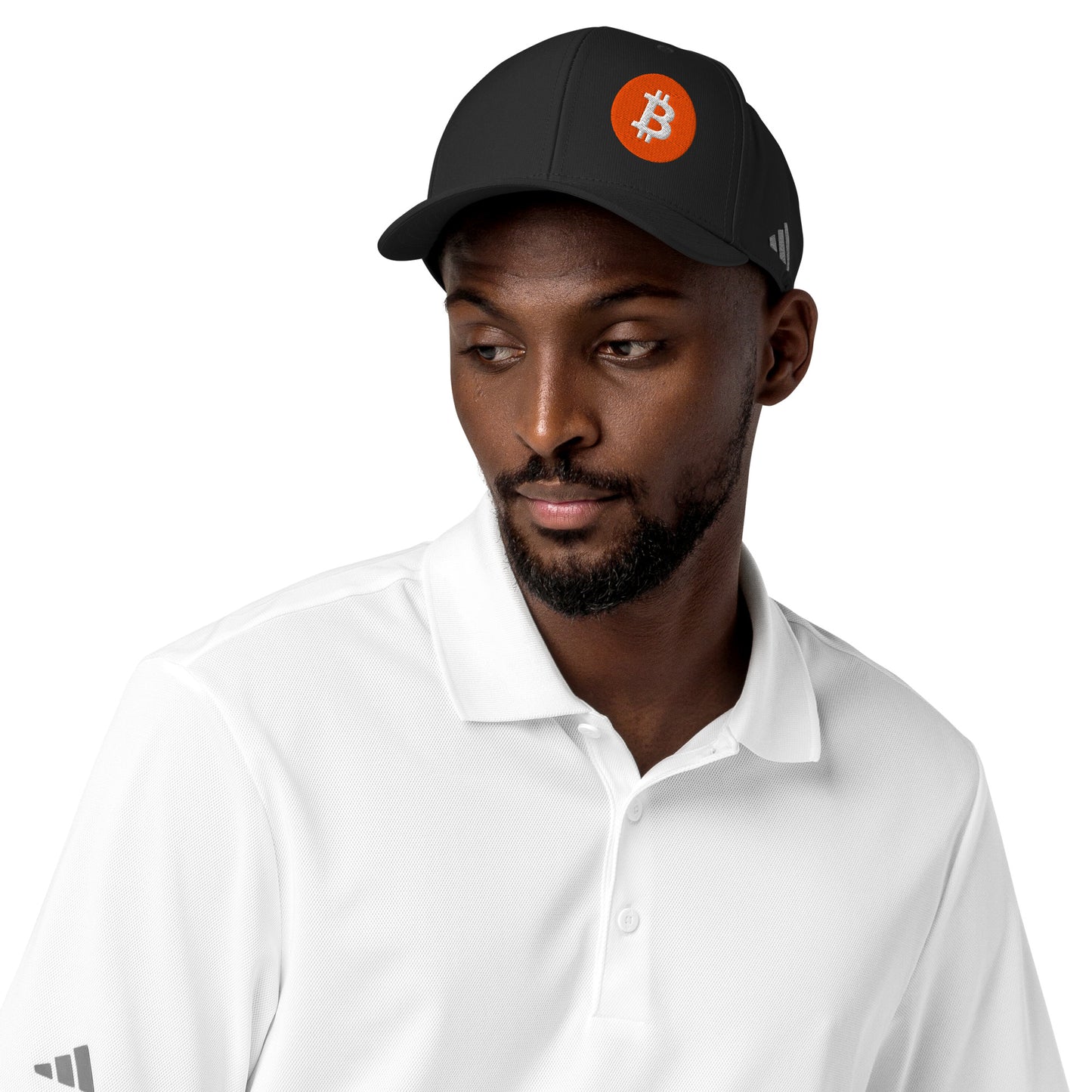Bitcoin B / Adidas Performance Cap - SVRN_T Hats - The Orange Habit