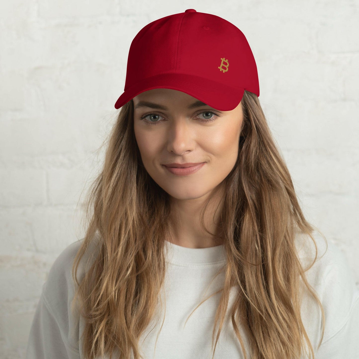 Branded / Bitcoin Dad Hat - SVRN_T Hats - The Orange Habit