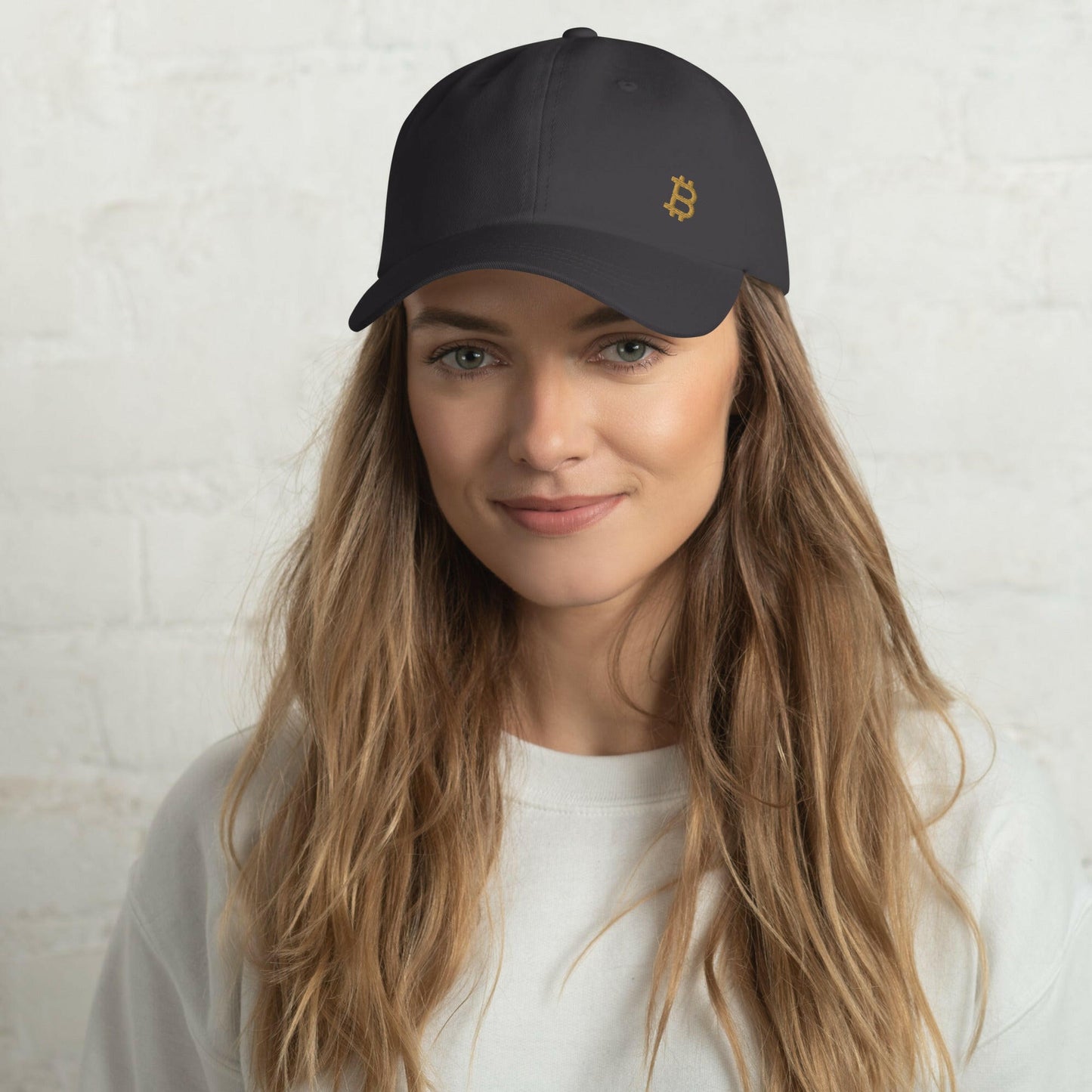 Branded / Bitcoin Dad Hat - SVRN_T Hats - The Orange Habit