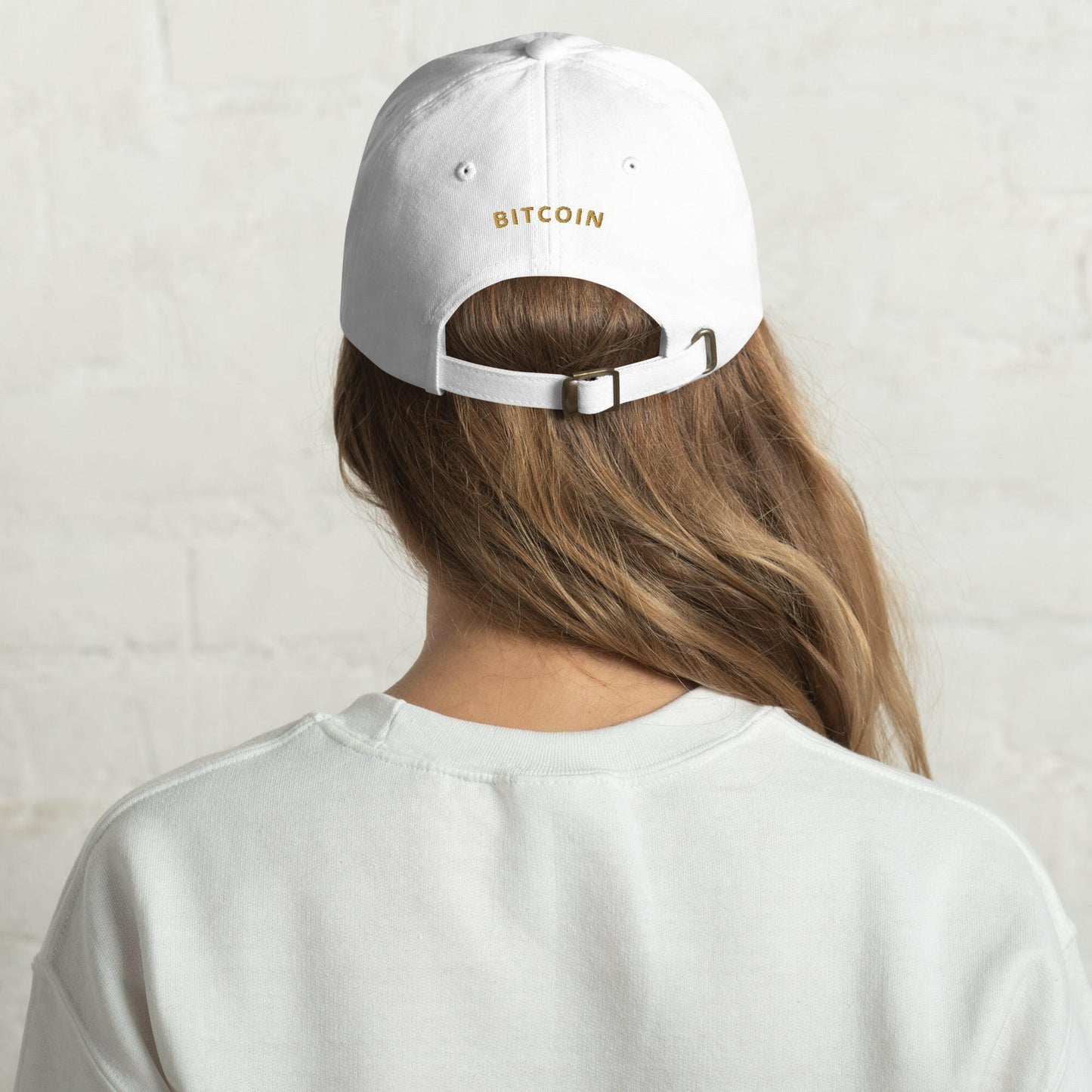 Branded / Bitcoin Dad Hat - SVRN_T Hats - The Orange Habit
