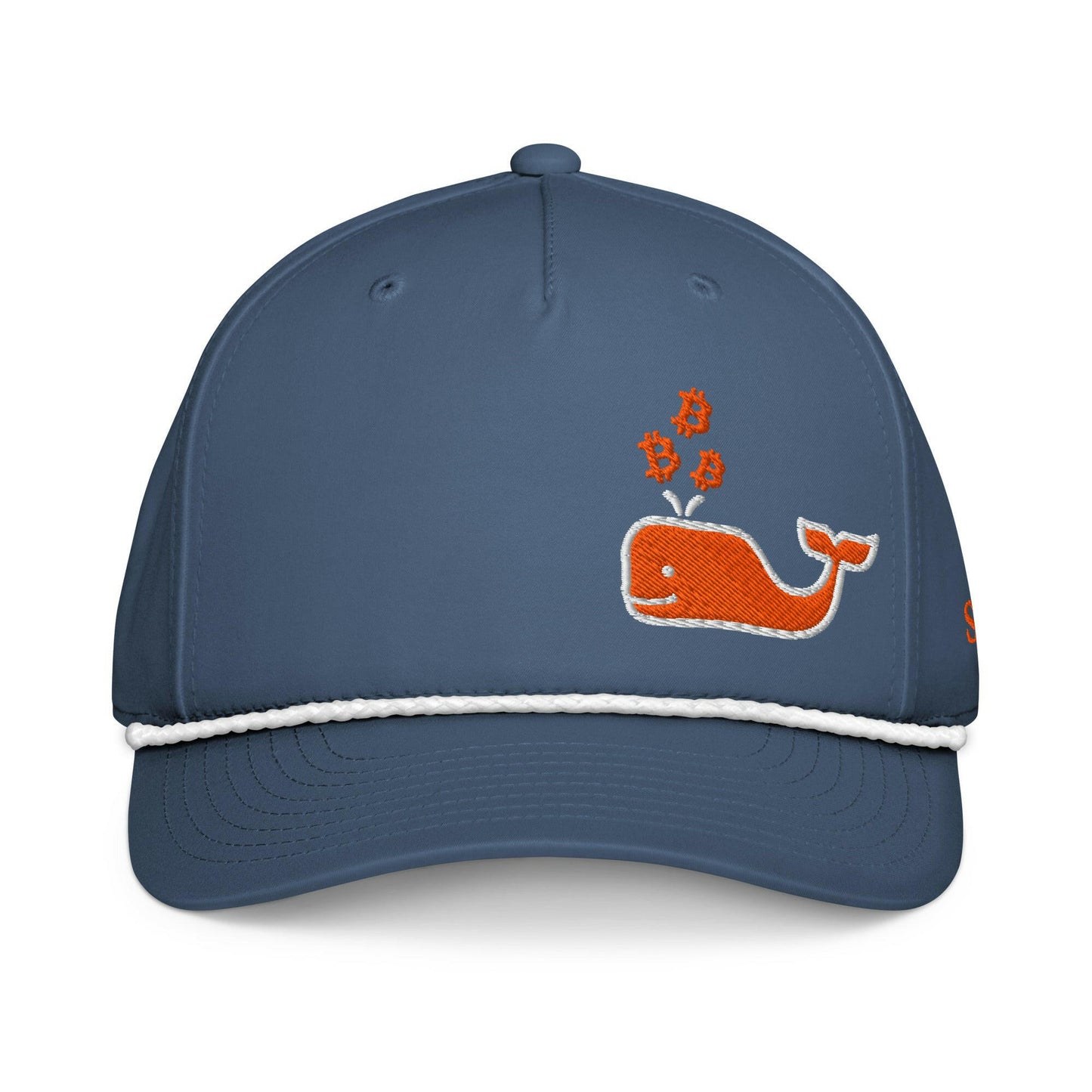 Bitcoin Whale / Braided Rope Hat - SVRN_T Hats - The Orange Habit
