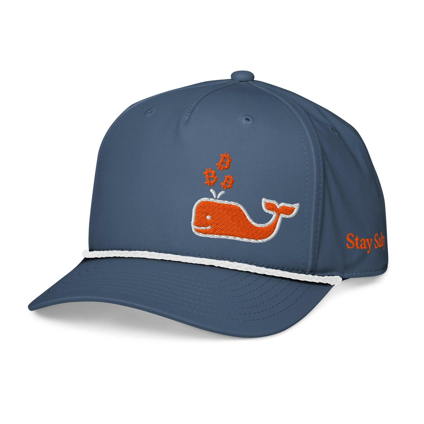 Bitcoin Whale / Braided Rope Hat - SVRN_T Hats - The Orange Habit