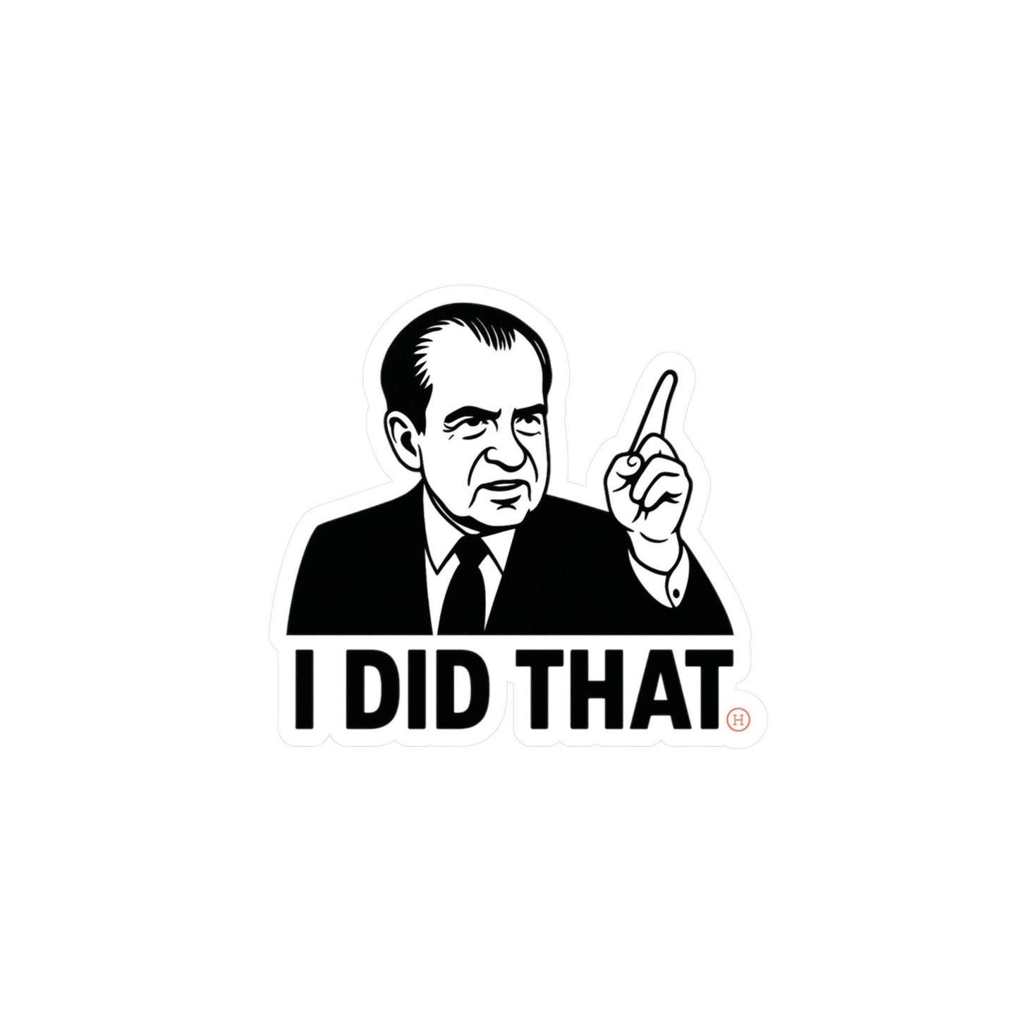 I Did That - What Happened in 1971 / Vinyl Decal - The Orange Habit - The Orange Habit