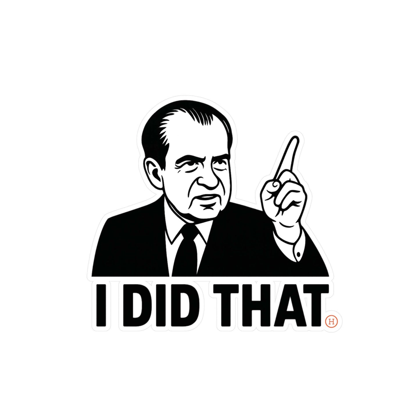 I Did That - What Happened in 1971 / Vinyl Decal - The Orange Habit - The Orange Habit