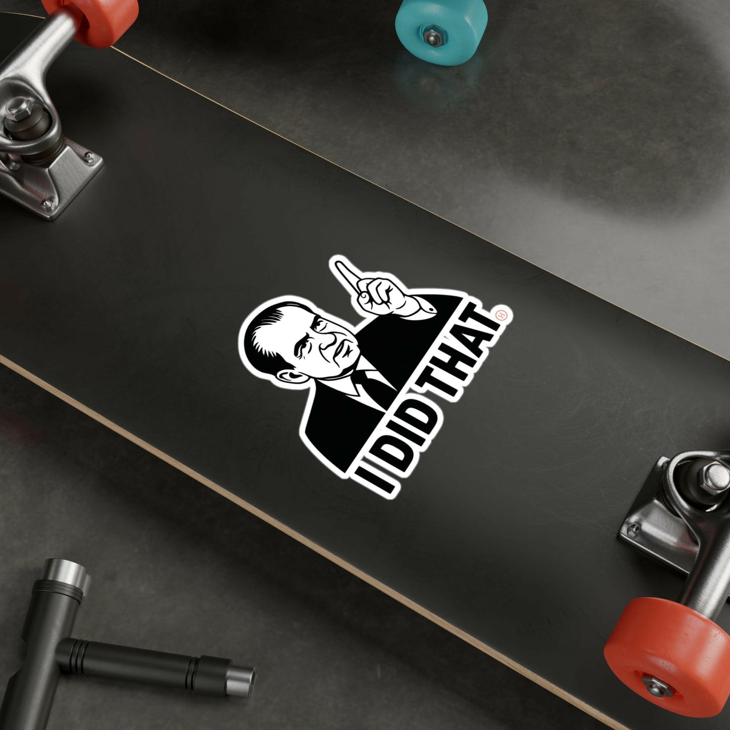 I Did That - What Happened in 1971 / Vinyl Decal - The Orange Habit - The Orange Habit