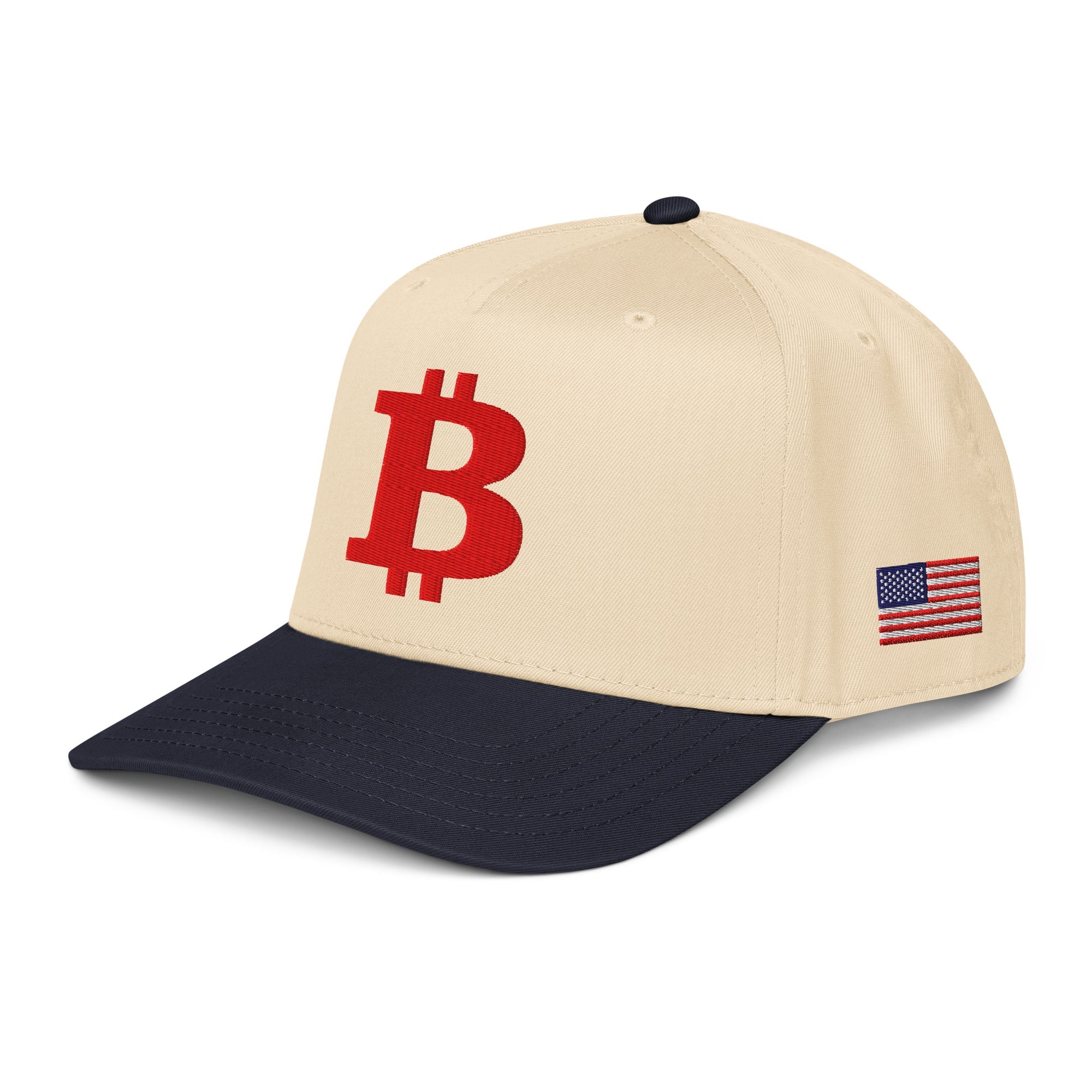 Bitcoin USA hat by the Orange Habit at SVRN Society