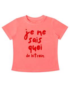 Women's Bitcoin T-shirt from the Bitcoin Paris Collection at SVRN Society