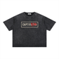 Captivated: Mineral Wash Boxy Cotton T-Shirt