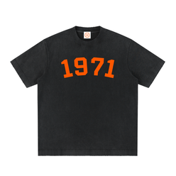 1971: HW Vintage Washed Frayed T-Shirt