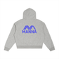 Manna Bitcoin: Contrast Plaid Boxy Zip Hoodie