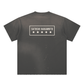 Nakamoto: Hand-Frayed Sunfade Paint Splatter T-Shirt