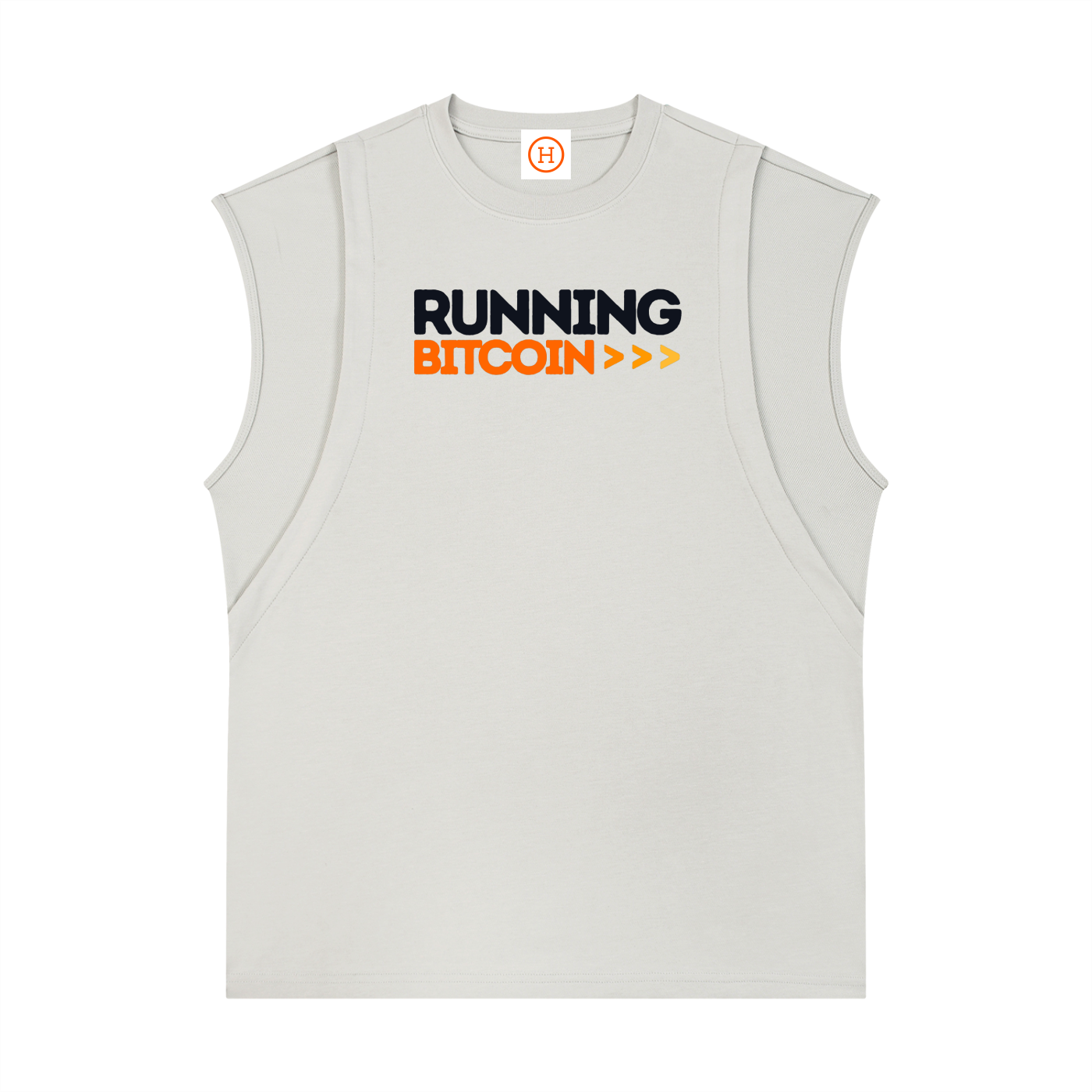 The Orange Habit,Bitcoin Clothing,Men's Tank Top,Bitcoin Tank Top