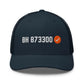 100K Verified BH Bitcoin Trucker Cap (navy) by The Orange Habit at SVRN Society