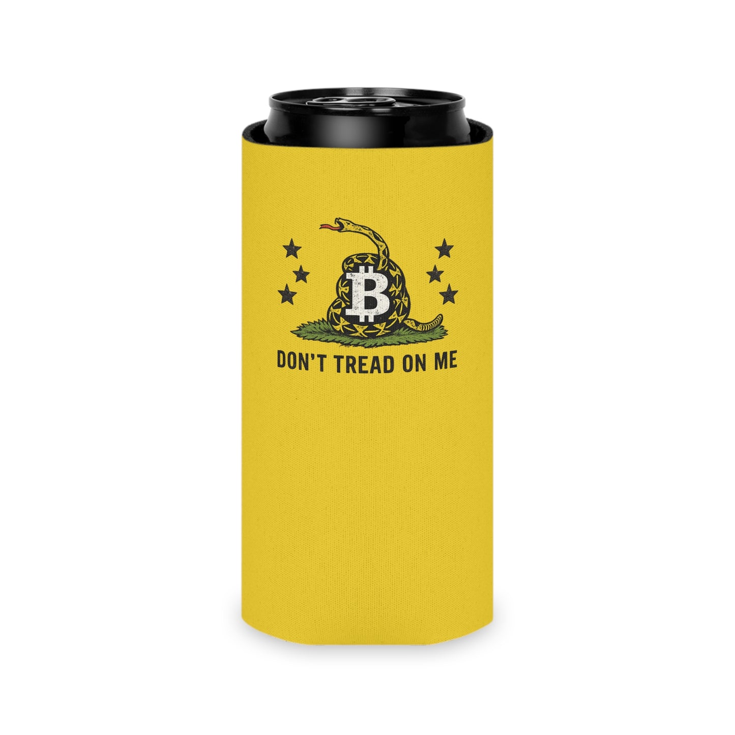 Don’t Tread On Me: Bitcoin Beer Koozie