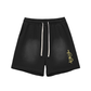 Bitcoin Notepad: Sun Fade Raw Edge Cotton Shorts