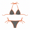 Bitcoin Paris Bitcoin Bikini, front view | The Orange Habit by SVRN Society