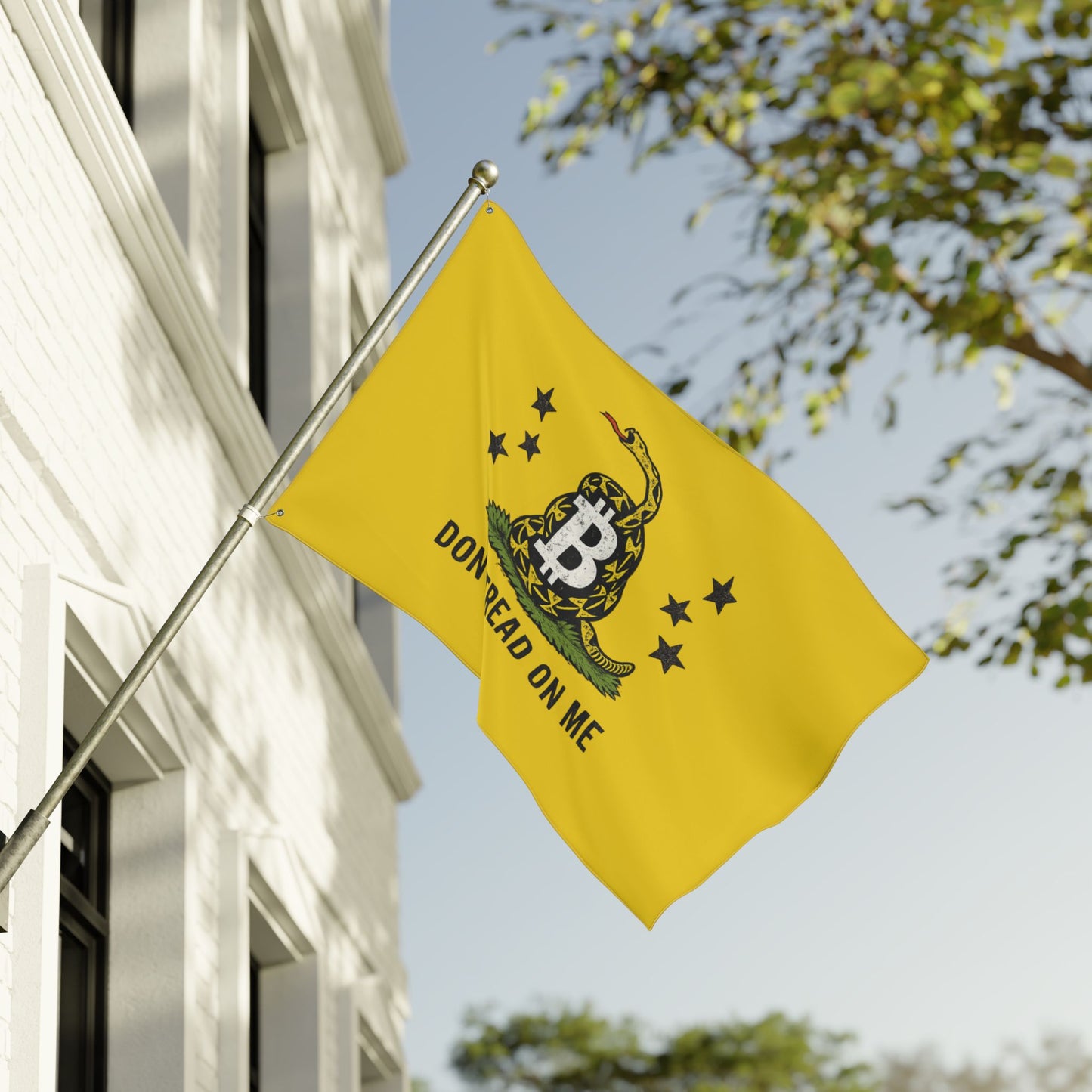 Don't Tread On Me: Bitcoin Flag