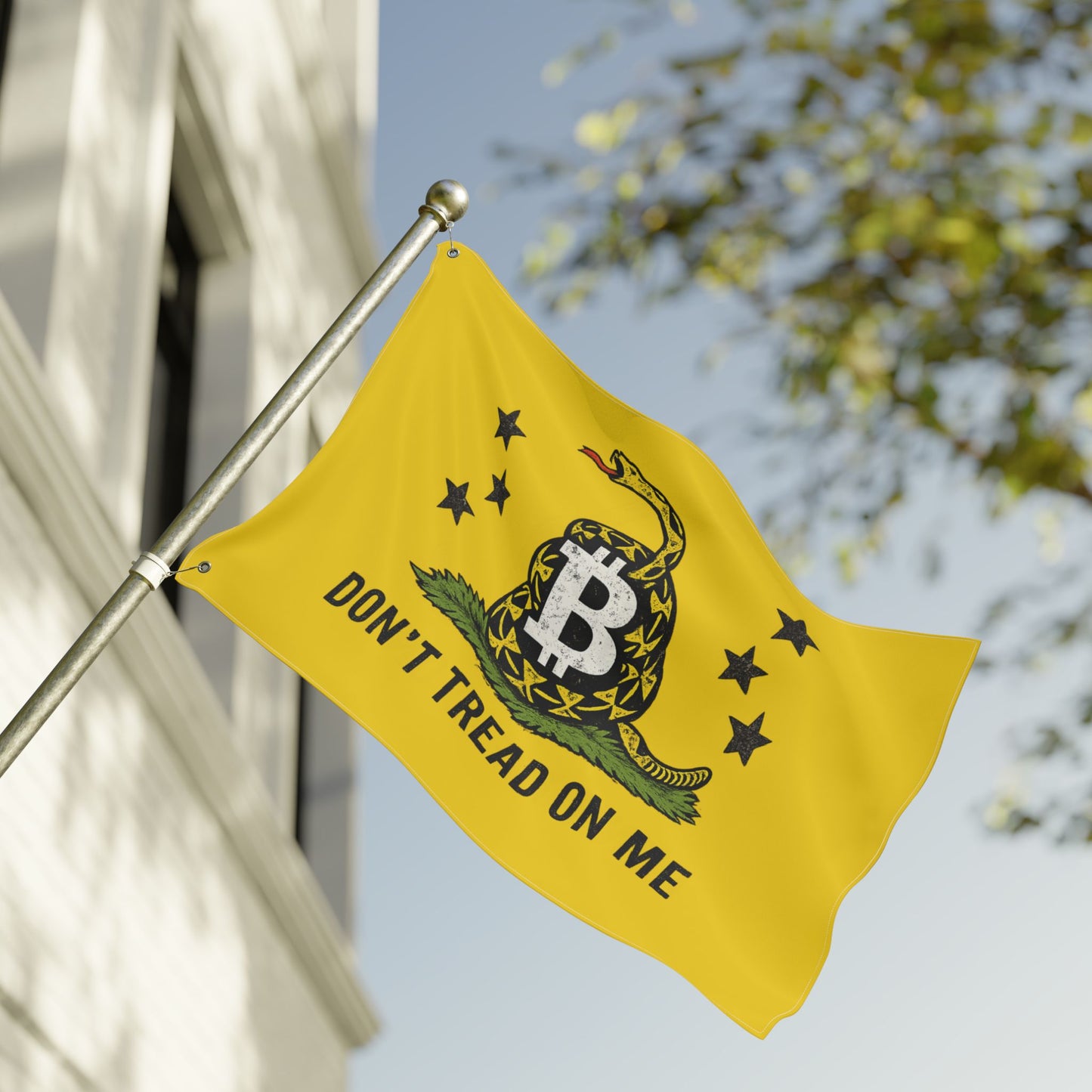 Don't Tread On Me: Bitcoin Flag