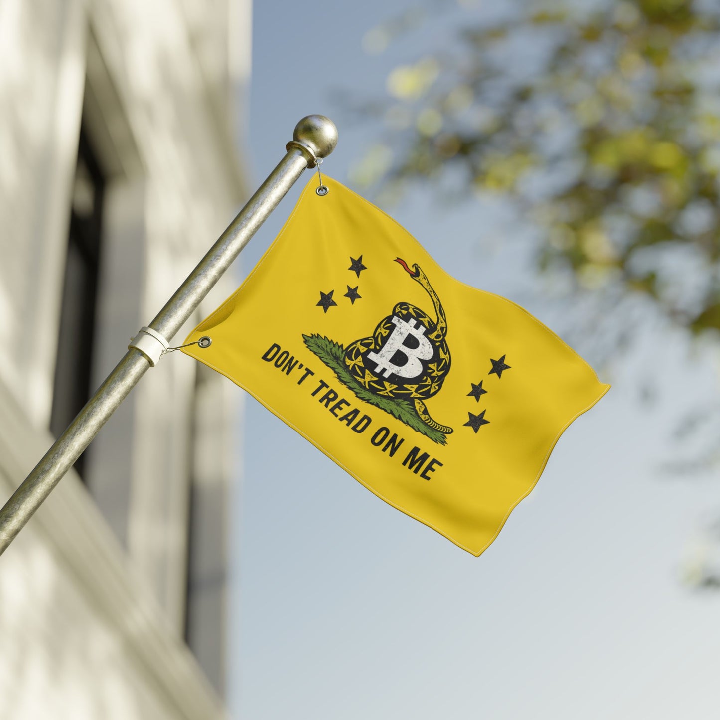 Don't Tread On Me: Bitcoin Flag