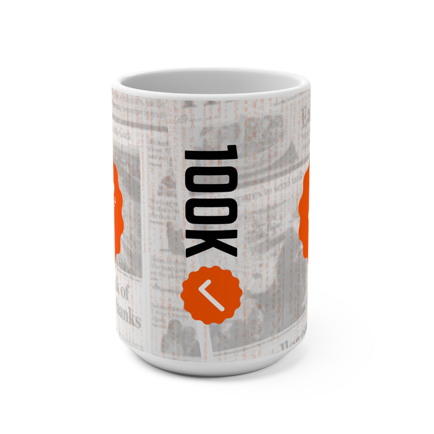 Verificado 100K: Taza de Bitcoin