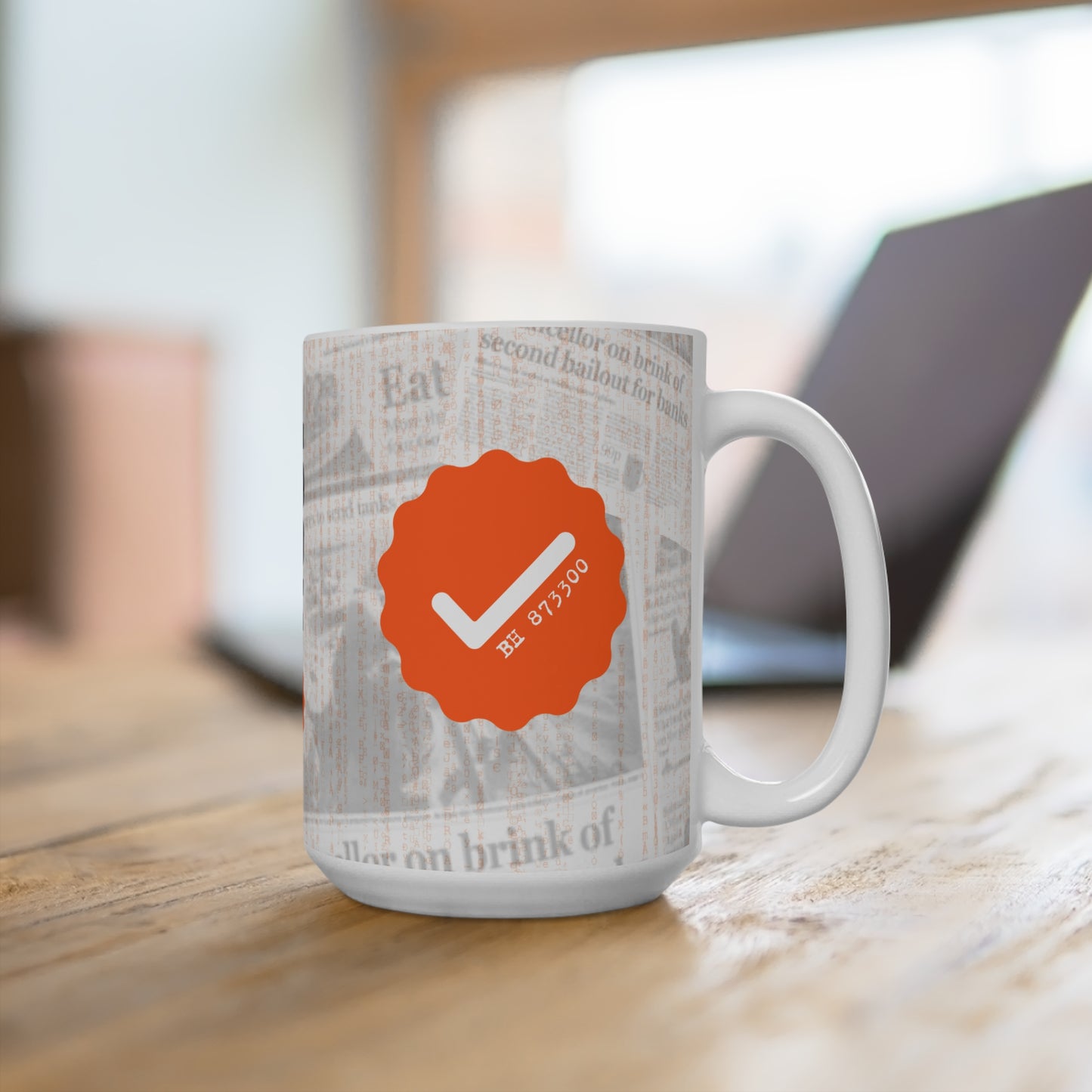 Verificado 100K: Taza de Bitcoin