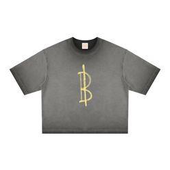 Buy Bitcoin: V1b Reverse Dyed Boxy T-Shirt