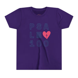 Psalm 100: Kids' Short Sleeve Tee