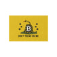 Don't Tread On Me: Bitcoin Gadsden Flag Doormat