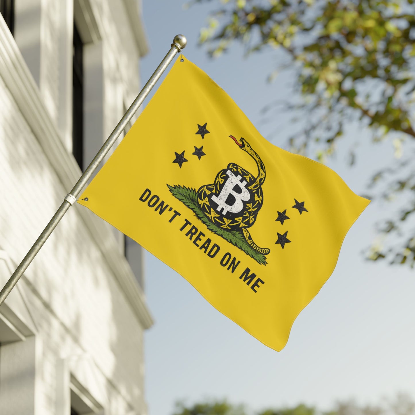 Don't Tread On Me: Bitcoin Flag