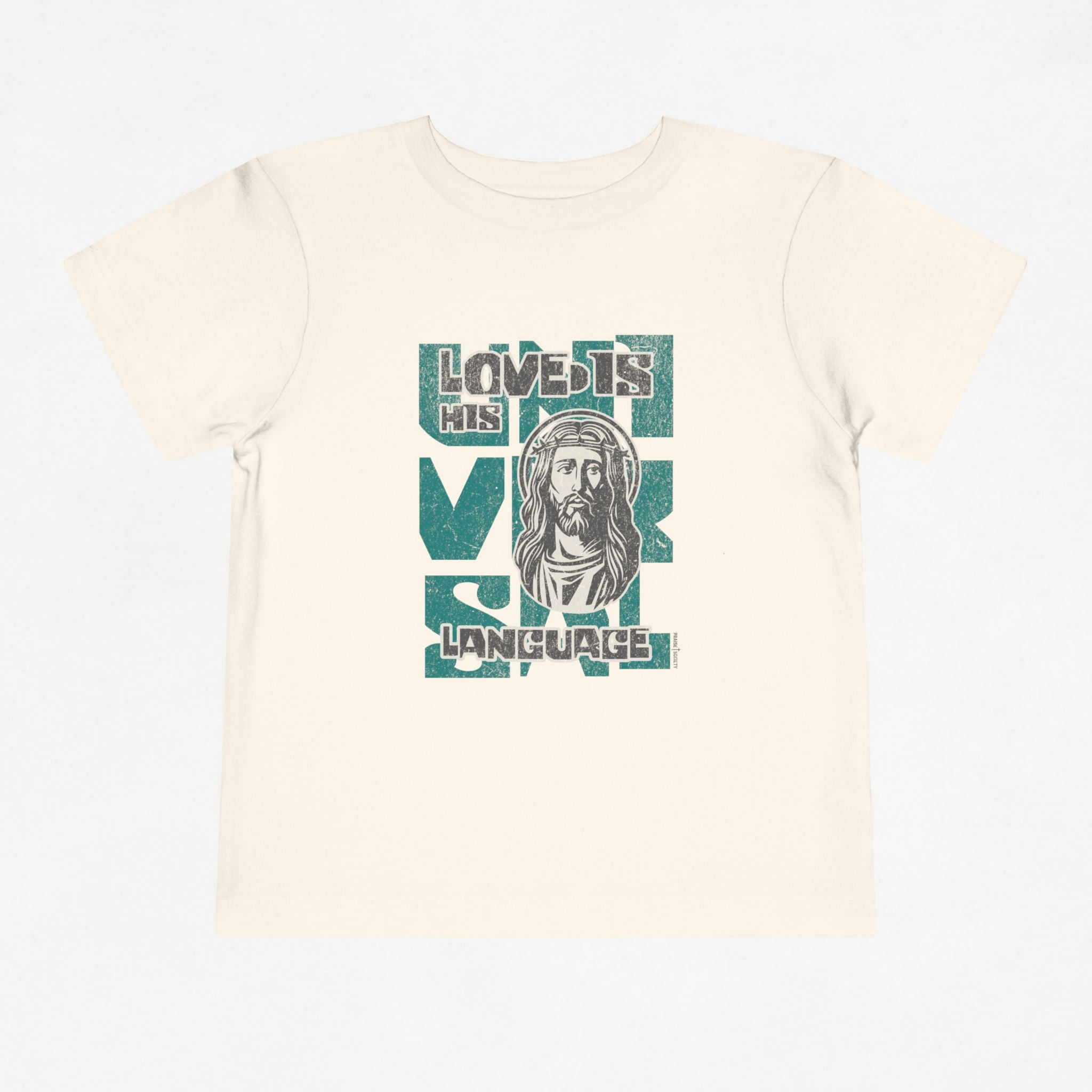 Camiseta unisex infantil "El lenguaje universal del amor"