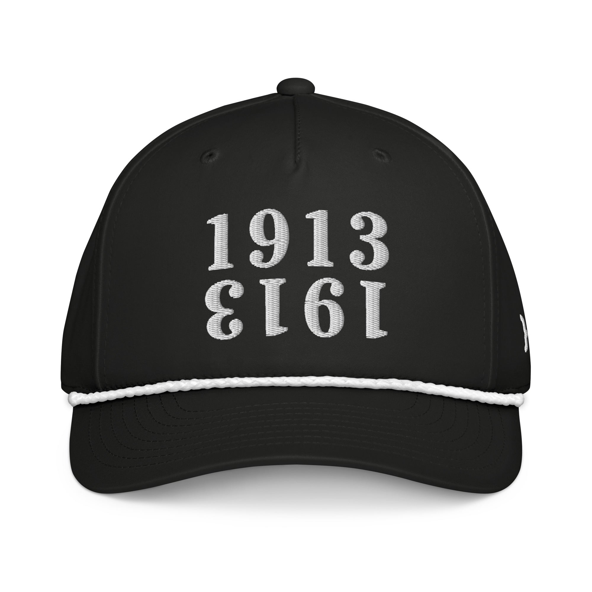 Black 1913 Bitcoin hat with '1913' text on a white background