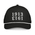 Black 1913 Bitcoin hat with &