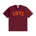 Maroon t-shirt with &