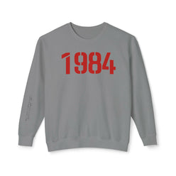 1984 / Lightweight Bitcoin Sweatshirt - SVRN_T - The Orange Habit