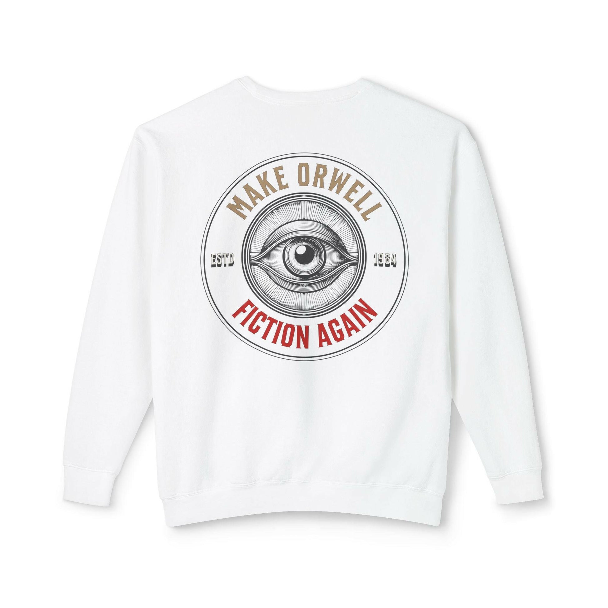 1984 / Lightweight Bitcoin Sweatshirt - SVRN_T - The Orange Habit