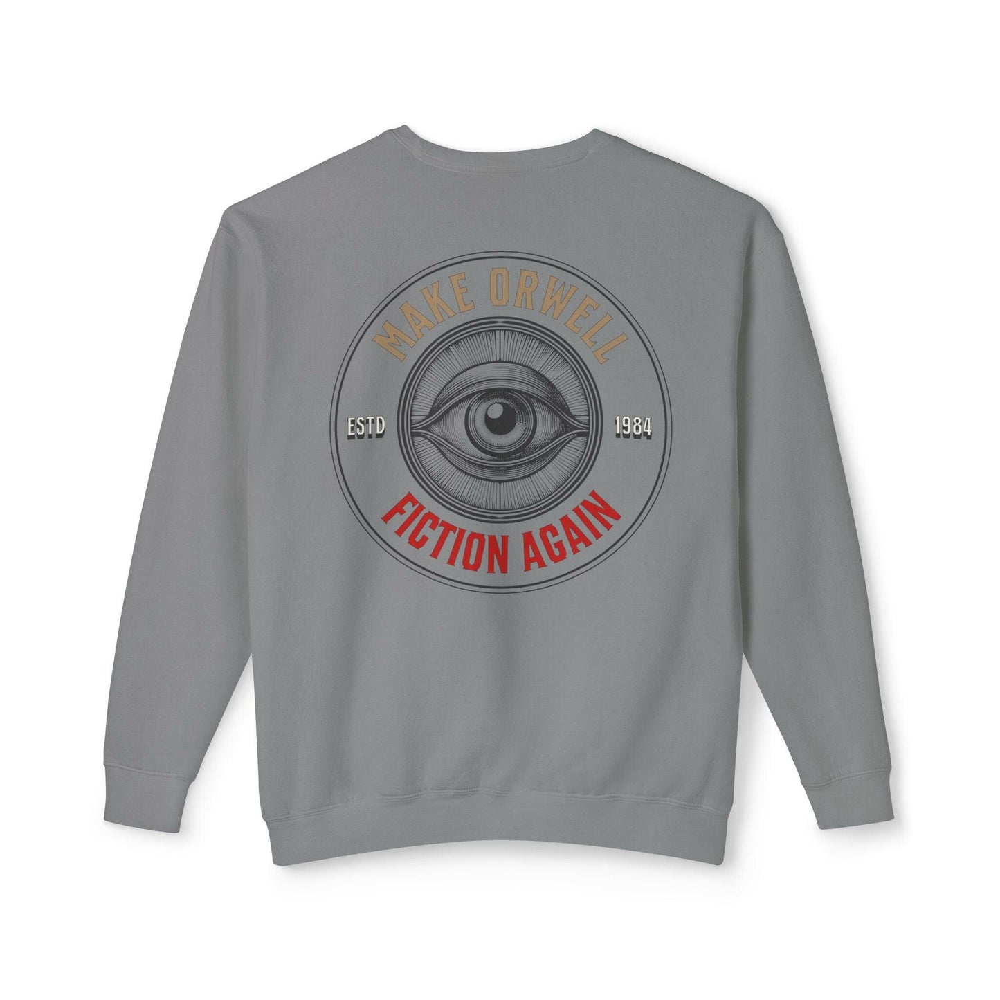 1984 / Lightweight Bitcoin Sweatshirt - SVRN_T - The Orange Habit