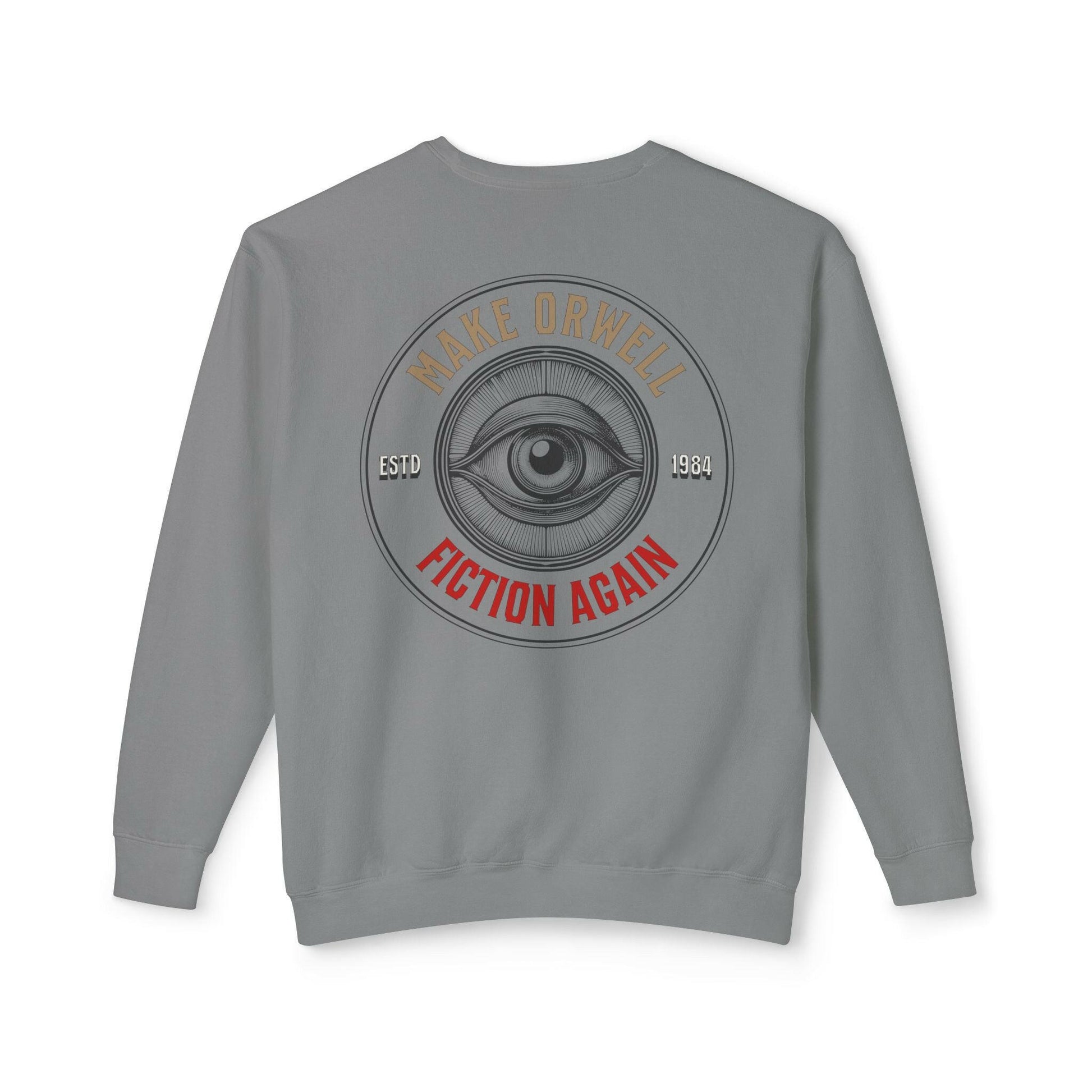 1984 / Lightweight Bitcoin Sweatshirt - SVRN_T - The Orange Habit