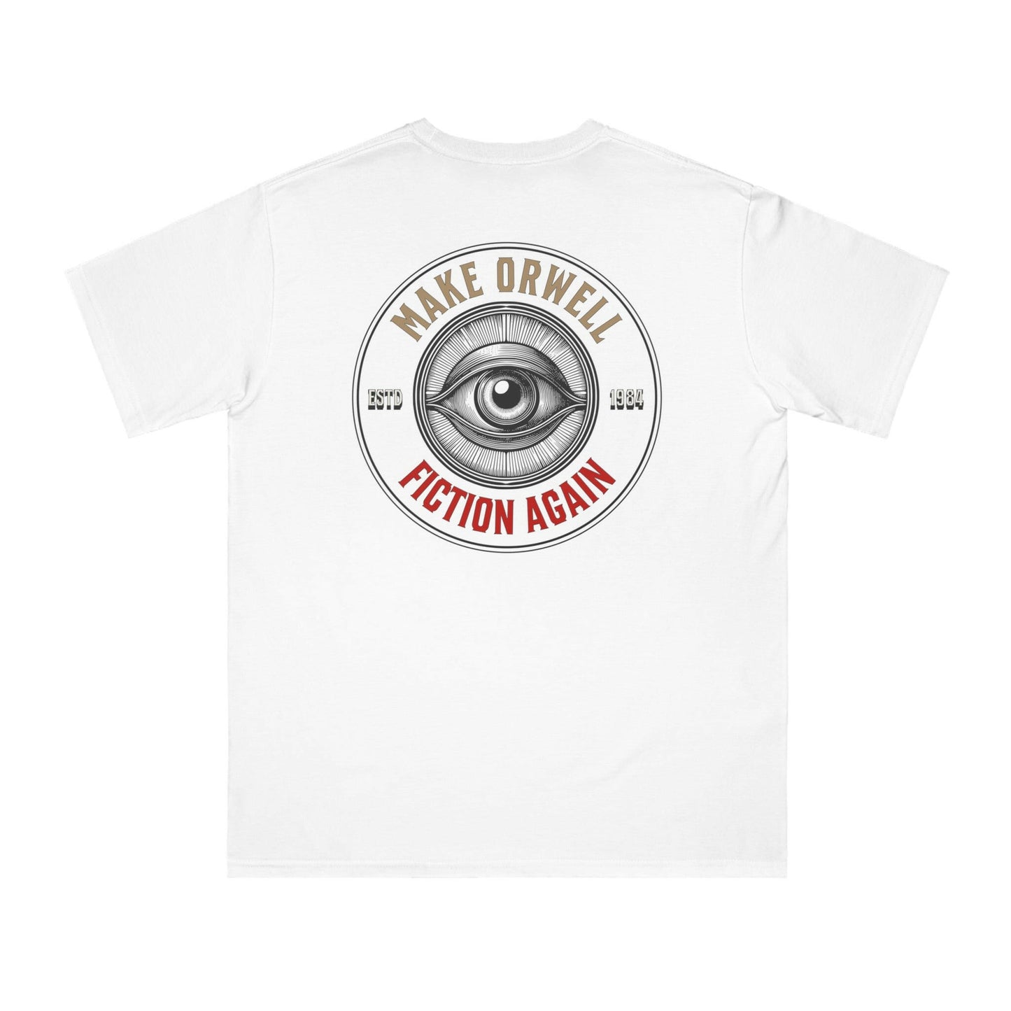 1984 / Organic Bitcoin T-Shirt - SVRN_T - The Orange Habit